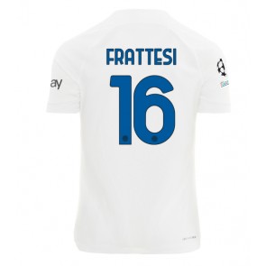 Inter Milan Davide Frattesi #16 Udebanetrøje 2023-24 Kort ærmer